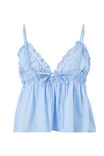 Tori Babydoll Cami, BLUE STRIPE - alternate image 7