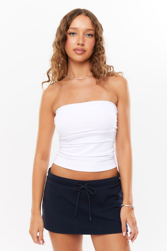 Elsie Fleece Micro Skort, NIGHT NAVY