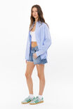 90 S Baggy Denim Short, MONACO BLUE - alternate image 5