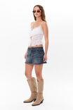 Amy Tie Front Cami, WHITE - alternate image 5