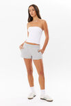 Malia Sweat Short, GREY MARLE - alternate image 1