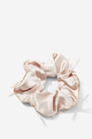 Single Scrunchie, PINK/SATIN BOWS - alternate image 1