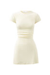 Tattiana T-Shirt Ruched Mini Dress, LEMON PUFF - alternate image 6