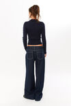 Clem Cable Knit Jumper, NAVY LEAGUE - alternate image 3