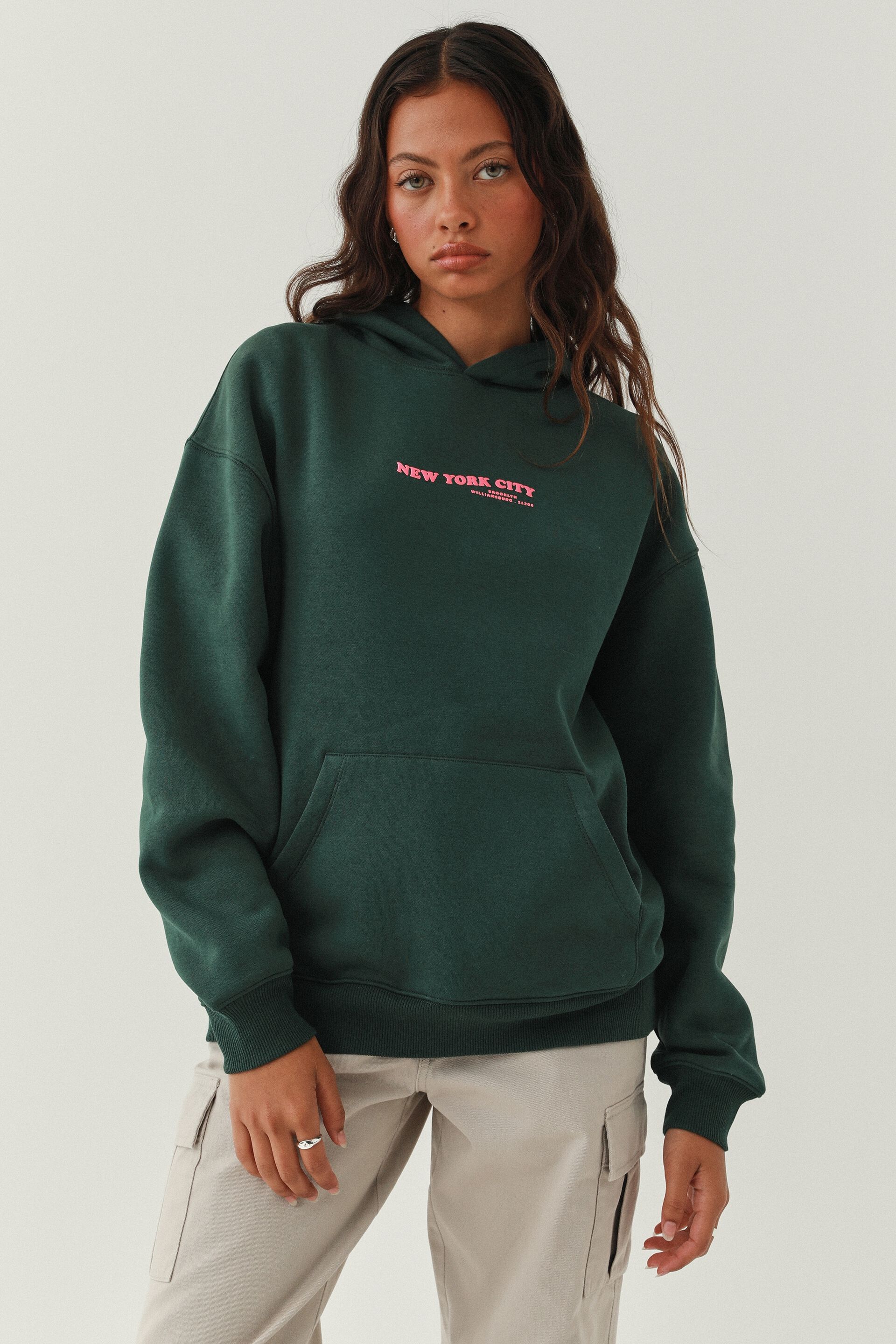 Green sales hoodie amazon
