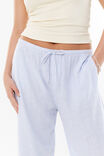 Henley Relaxed Linen Pant, DELICATE BLUE STRIPE - alternate image 4