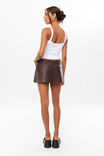 Rylie Micro Skort, DARK PLUM PU - alternate image 3