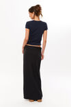 Wren Foldback Maxi Skirt, BLACK - alternate image 3