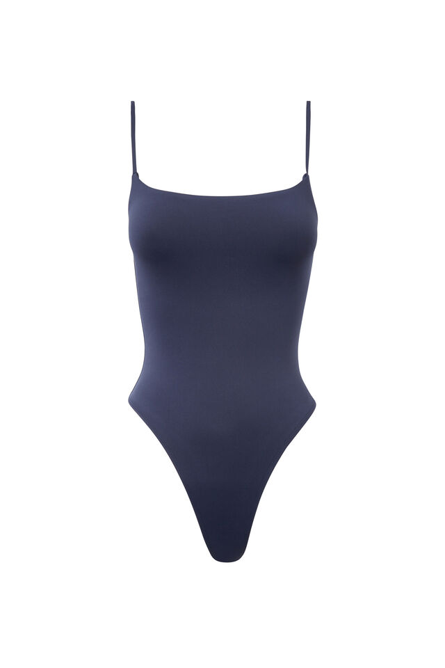 Light Luxe Strappy Bodysuit, ALL STAR NAVY