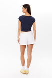 Penny Cropped Tee, ALL STAR NAVY - alternate image 3