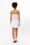 Luxe A-Line Mini Skirt, WHITE - alternate image 3