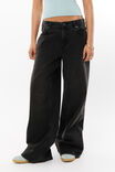 Low Rise Baggy Jean, VINTAGE BLACK - alternate image 2