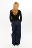 Isabel Zip Through Shirt, BLACK - alternate image 3