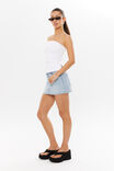 Eva Strapless Top, WHITE - alternate image 5
