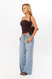 Stacey Strapless Top, CHOC CHERRY - alternate image 3