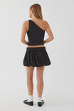 Luxe Jessica One Shoulder Top, BLACK - alternate image 3