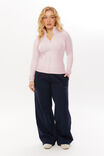 Tammy Active Zip Through Jacket, GLOSS PINK - alternate image 2