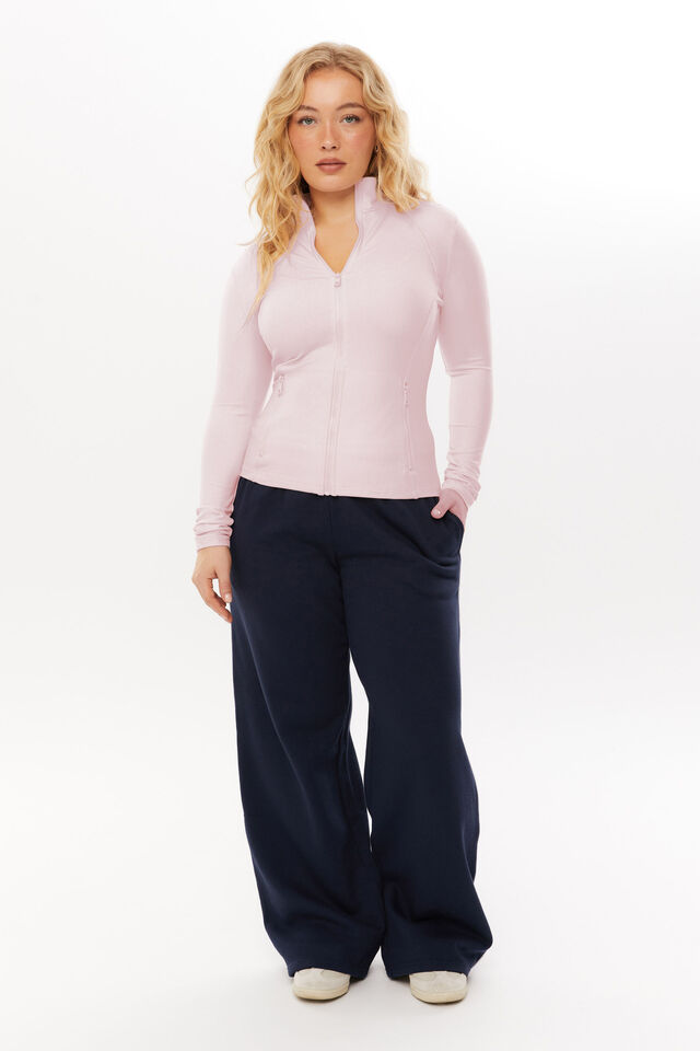 Tammy Active Zip Through Jacket, GLOSS PINK