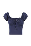 Jojo Short Sleeve Top, ALL STAR NAVY - alternate image 6