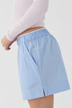 Perri Pull On Short, PALE BLUE WHITE STRIPE - alternate image 3