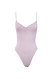 Light Luxe Ruched Strappy Bodysuit, MUTED ORCHID - alternate image 6