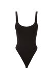 Cora Rib Bodysuit, BLACK - alternate image 6