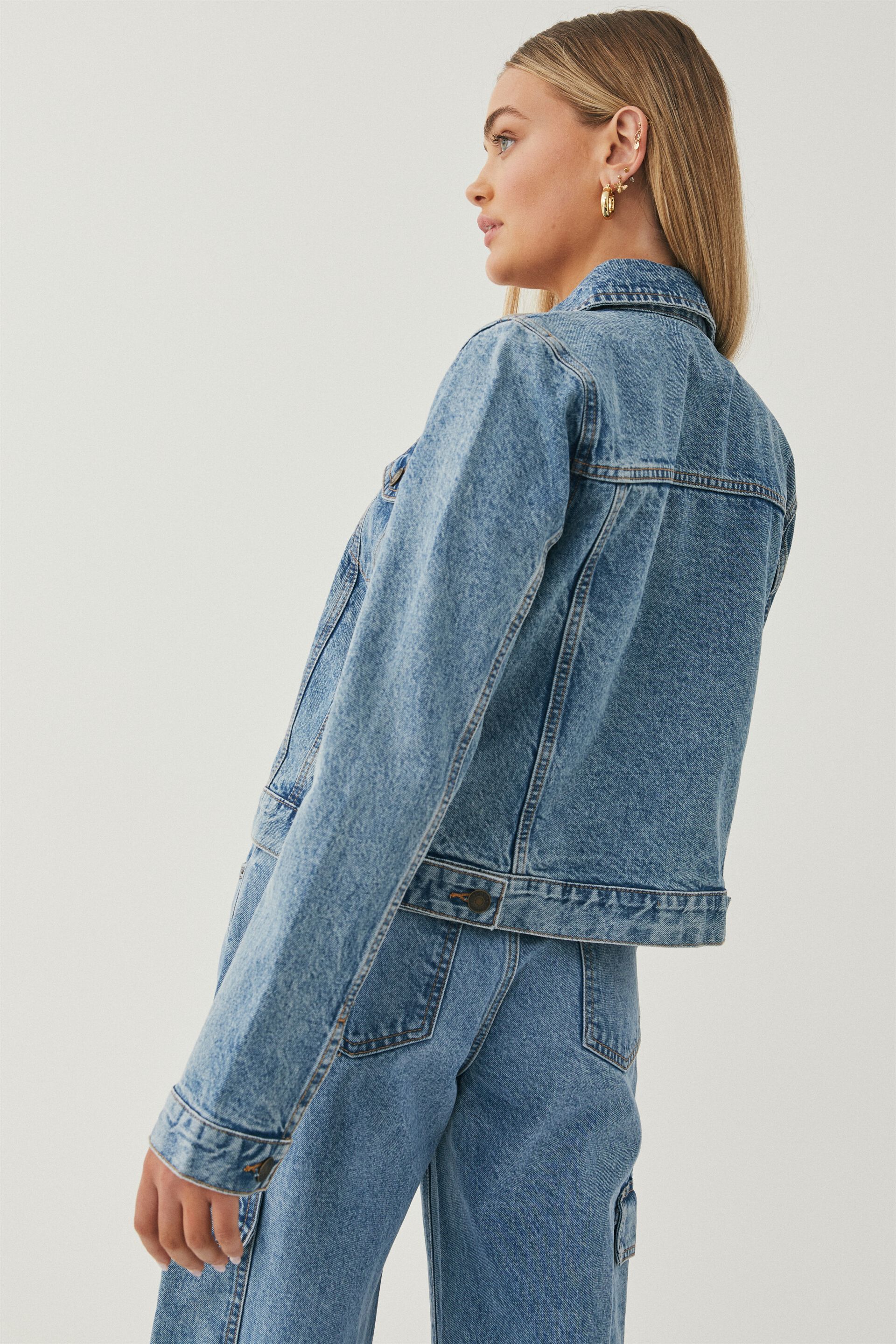 Supre 80s 2025 denim jacket