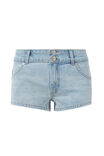 Denim Booty Short, L.A. BLUE - alternate image 6