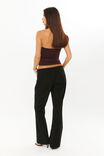Tessa Tailored Bootleg Pant, BLACK - alternate image 3
