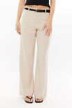 Drew Mid Rise Tailored Pant, ICED LATTE - alternate image 2