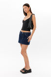 Luxe Strappy V Neck Cami, BLACK - alternate image 5