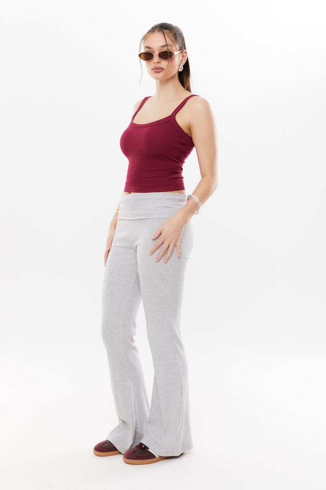 Riri Scoop Neck Tank, WILD BERRY