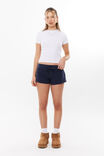 Ava Summer Sweat Short, ALL STAR NAVY - alternate image 2