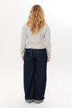 Brydie Button Through Cardigan, GREY MARLE - alternate image 3