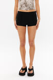 Ash Ponte Micro Short, BLACK - alternate image 4