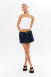 Luxe Ruched Bandeau, WHITE - alternate image 3