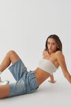 Luxe Cropped Bandeau, COOL BEIGE - alternate image 4