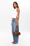 Natalie Backless Halter Top, WHITE - alternate image 2
