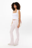 Fold Back Flare Pant, GLOSS PINK - alternate image 5