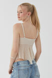 Nellie Textured Cami, VANILLA BEIGE - alternate image 3