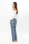 Low Stretch Bootleg Jean, MEXICO BLUE - alternate image 4