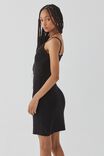 Kylie Crochet Mini Dress, BLACK - alternate image 2