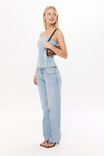 Delilah Denim Corset, BARCELONA BLUE - alternate image 3