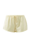 Henley Relaxed Linen Short, ICED YELLOW - alternate image 6