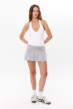 Posey Ruched Mini Skirt, GREY MARLE - alternate image 2