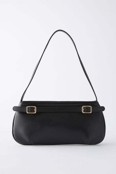 Emerson Shoulder Bag, BLACK