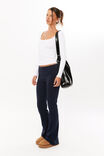 Fold Back Flare Pant, NIGHT NAVY - alternate image 5