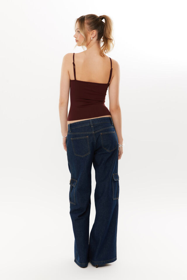 Gina Strappy Cami, WINTER WINE