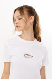 Oyster Everyday Graphic Tee, WHITE/OYSTER - alternate image 4