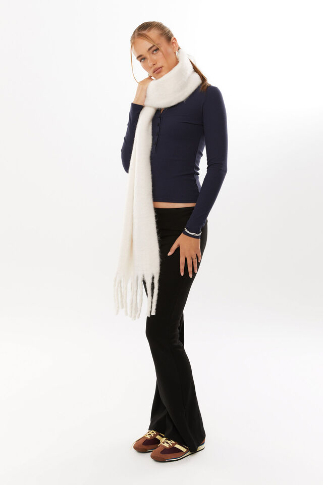 Harriet Henley Long Sleeve Top, NAVY LEAGUE